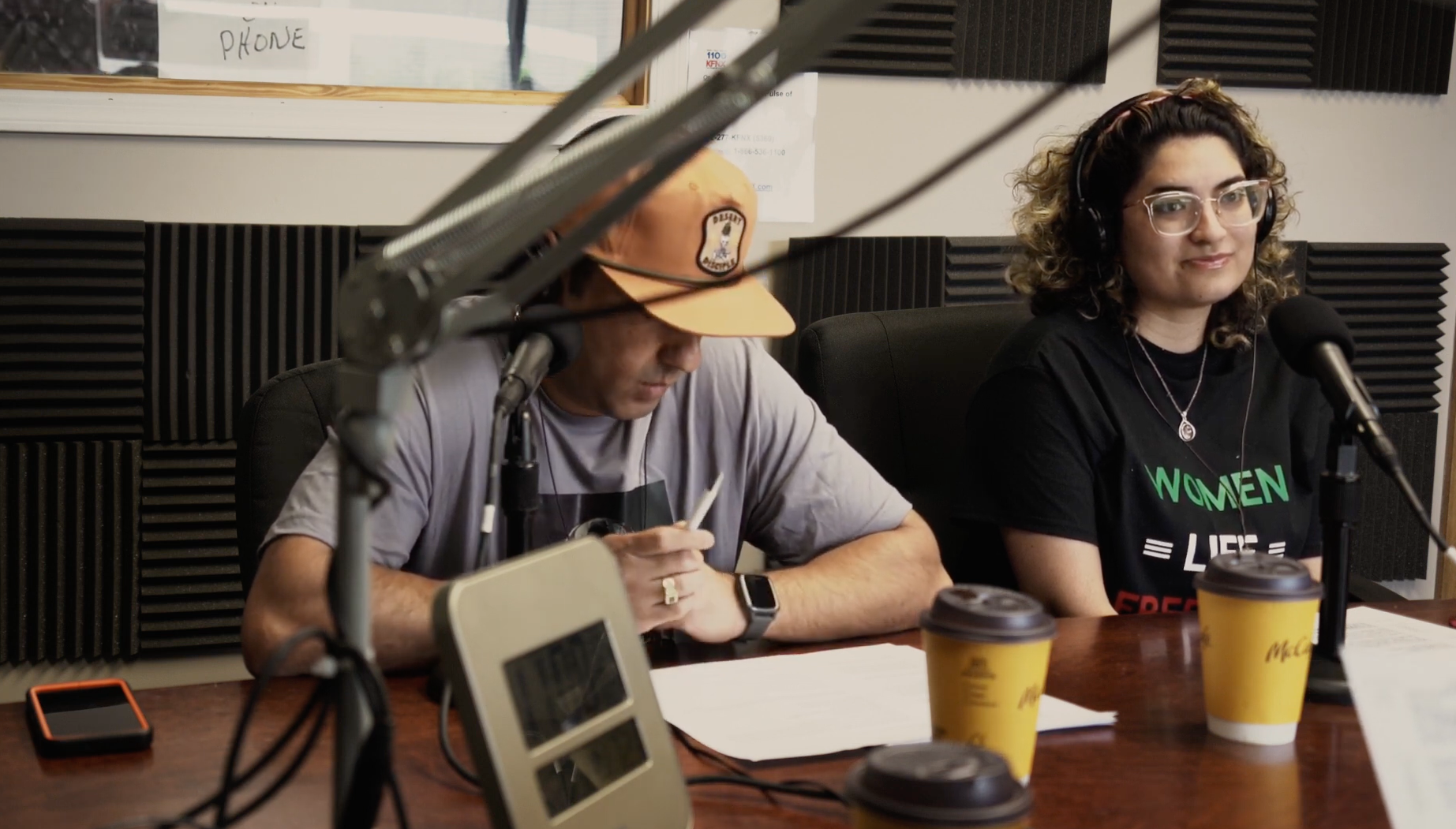 Arizona KNFX Radio interview with Farzan and Anisa